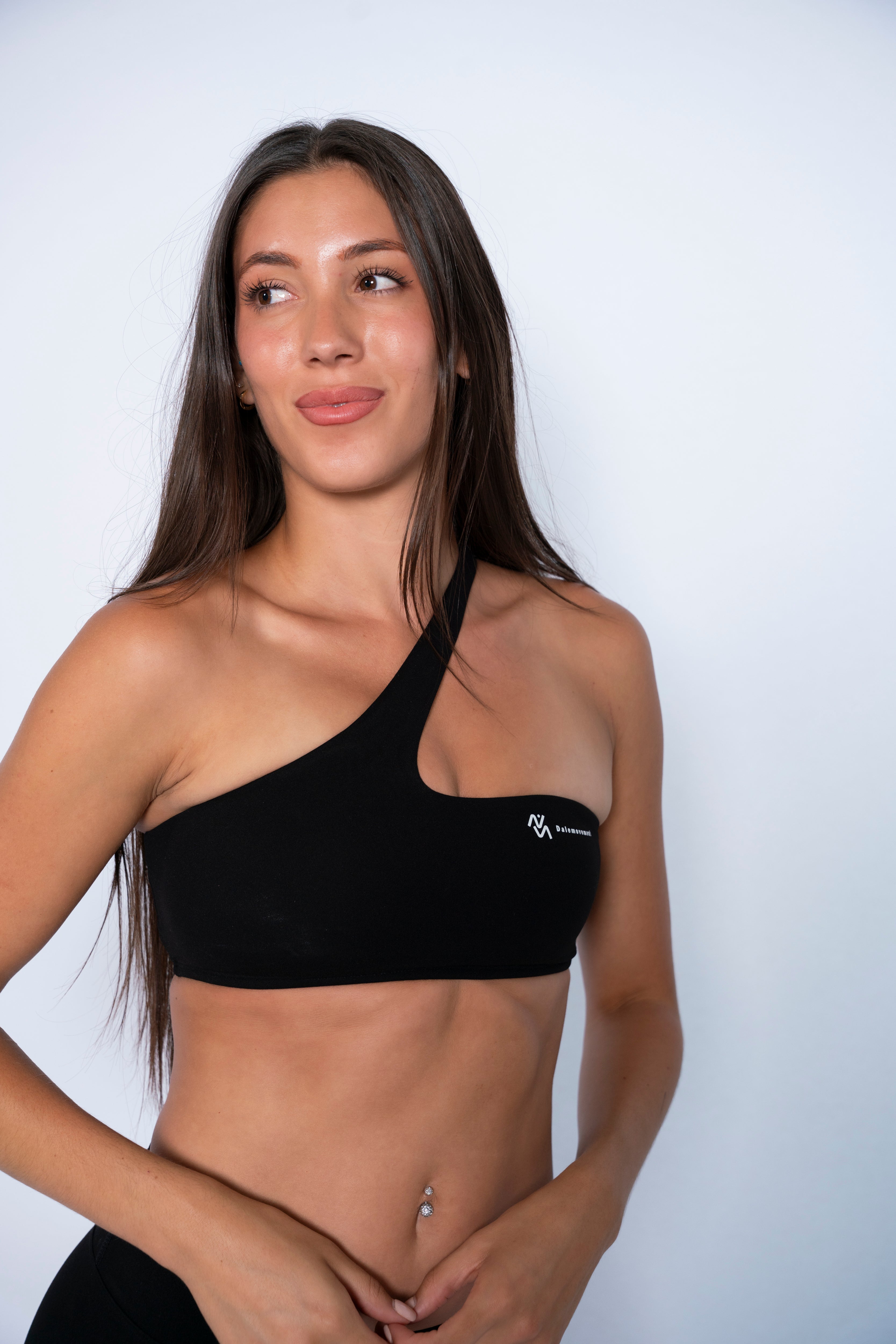 Top Basic Sportwear Summer solo hombro