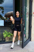 Set Short - Top manga corta Maribel